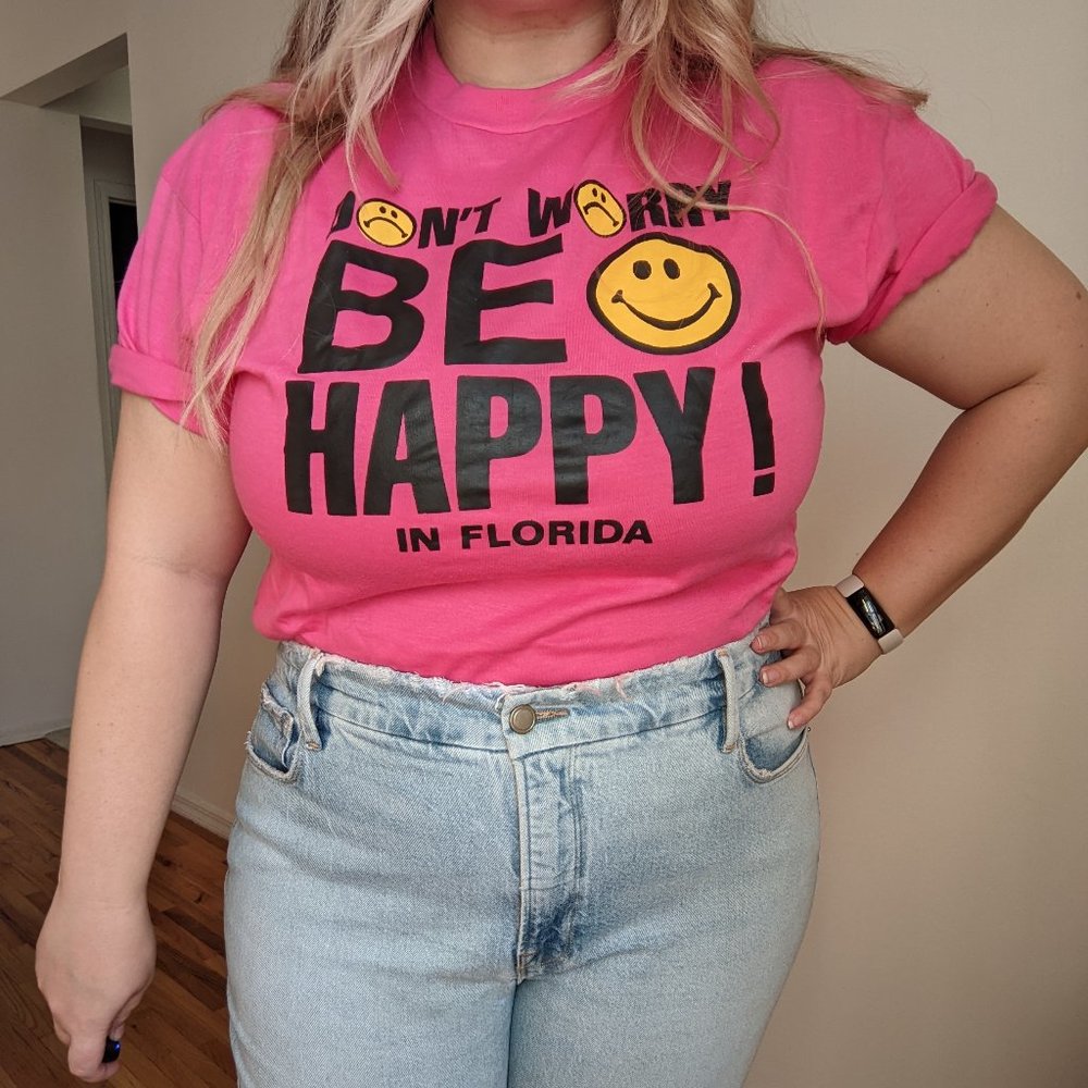 Vintage 90s Smiley T-Shirt